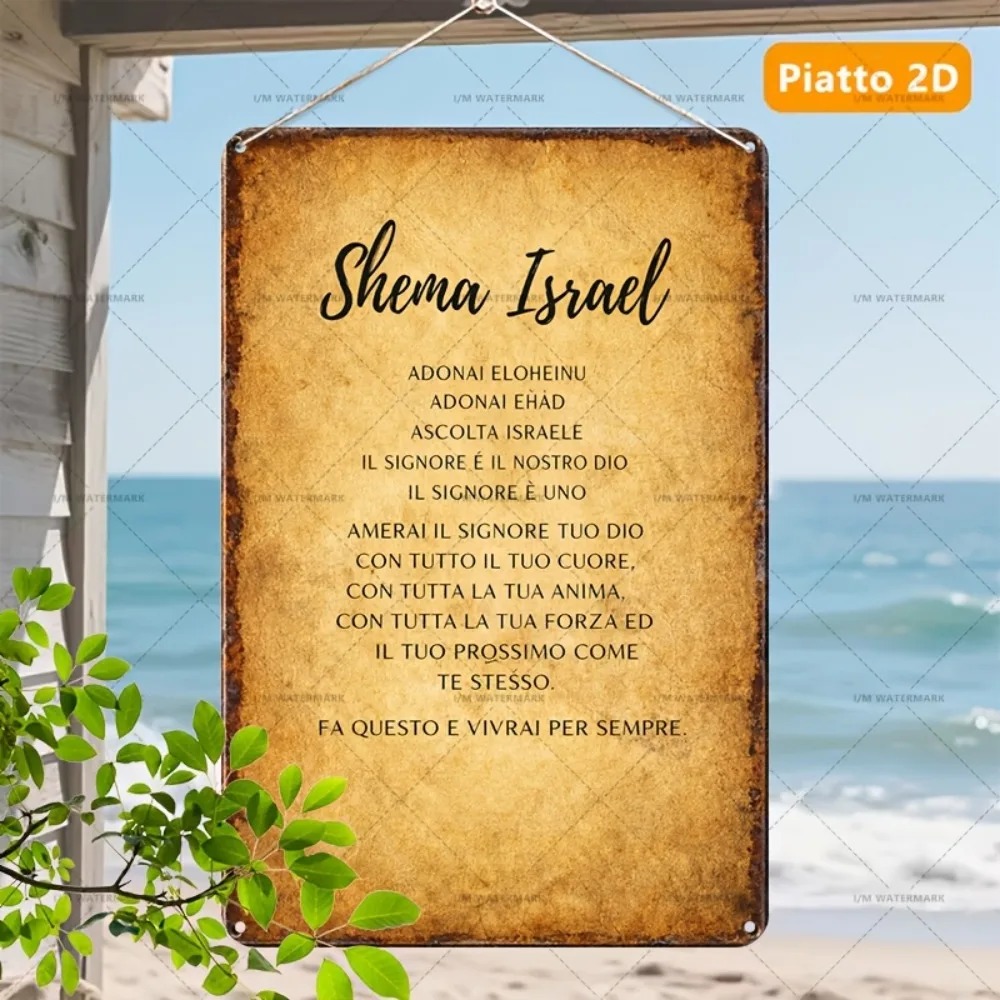 CIFBUY Vintage Hebrew Scriptur - Home Decor In ulasan dan harga