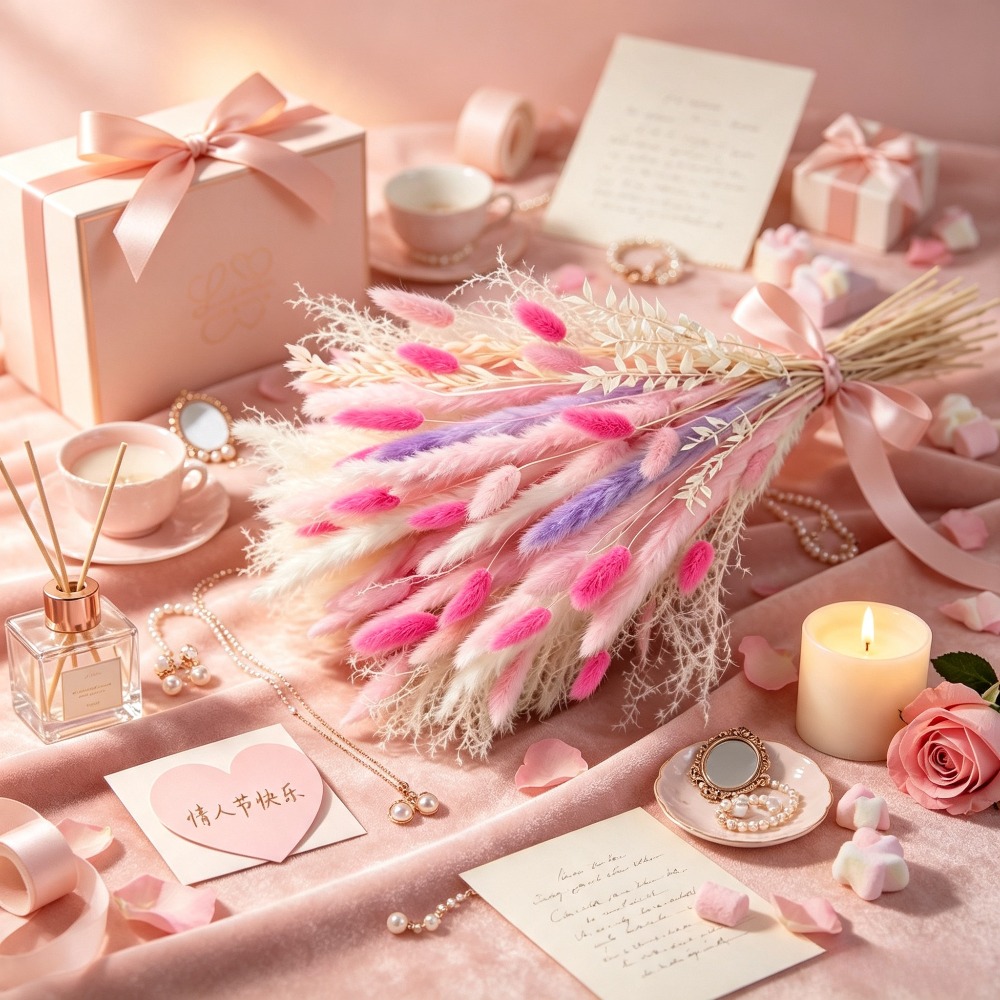 Luxurious and high-end dried f - Dried Flower Bouquet ulasan dan harga