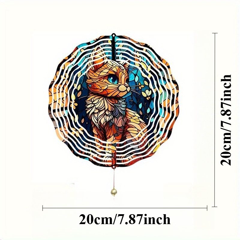 2D Flat - 1pc Boho Style Metal - Boho Wind Chimes ulasan dan harga