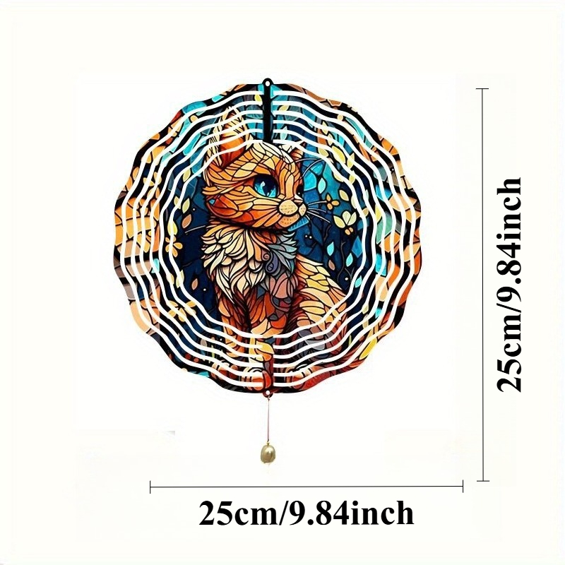 2D Flat - 1pc Boho Style Metal - Boho Wind Chimes ulasan dan harga