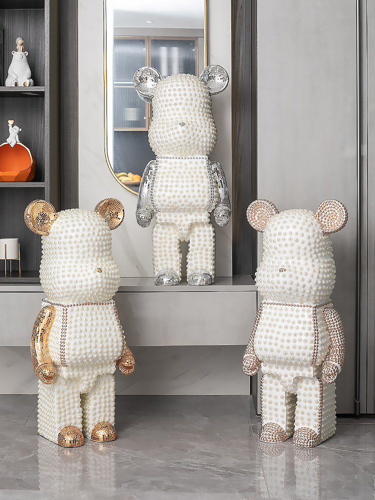 Cartoon Bear Ornament Home Dec - Home Decor Y2K ulasan dan harga