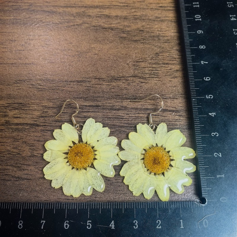 Cute Plant Series Earrings Han - Dried Flower Bouquet ulasan dan harga