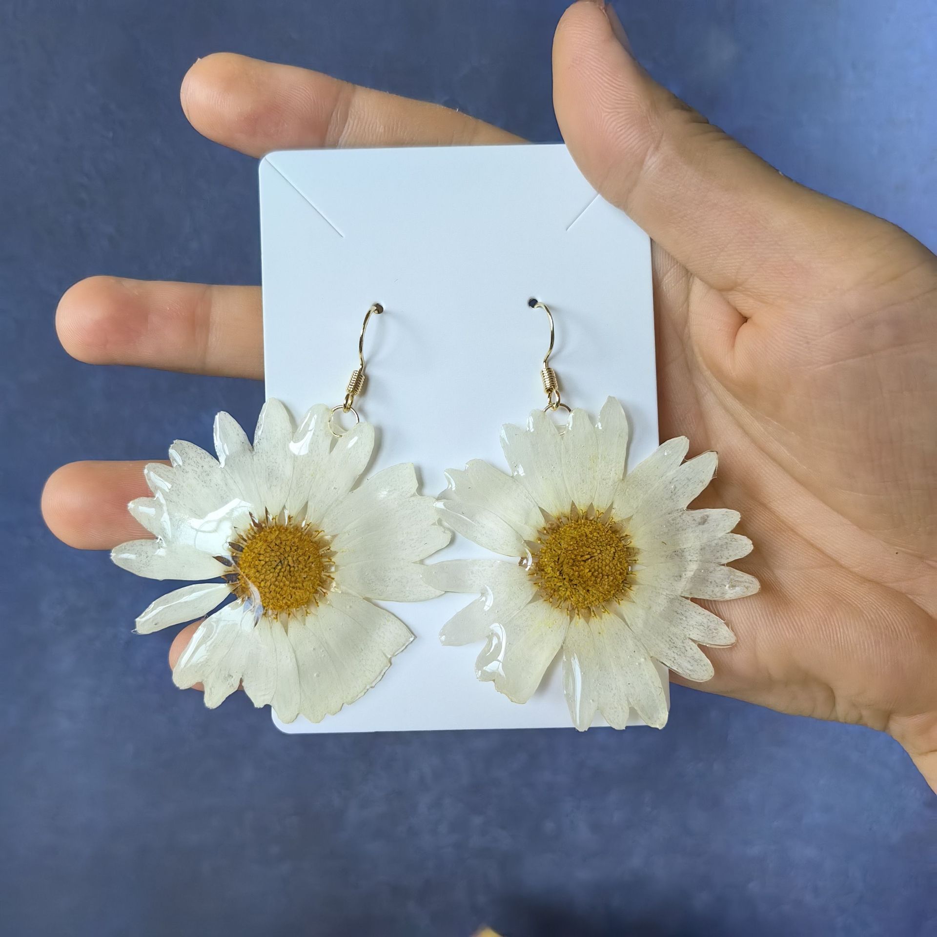 Cute Plant Series Earrings Han - Dried Flower Bouquet ulasan dan harga