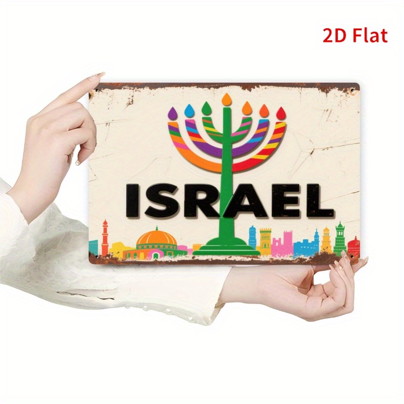 CIFBUY Vintage Aluminum Wall A - Home Decor Vintage ulasan dan harga