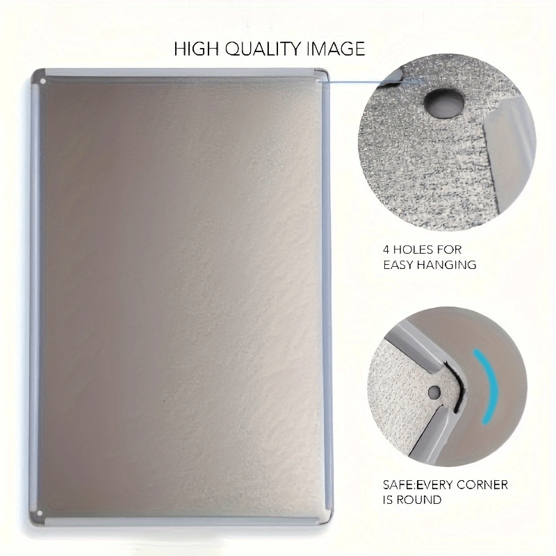 CIFBUY Vintage Aluminum Wall A - Home Decor Vintage ulasan dan harga