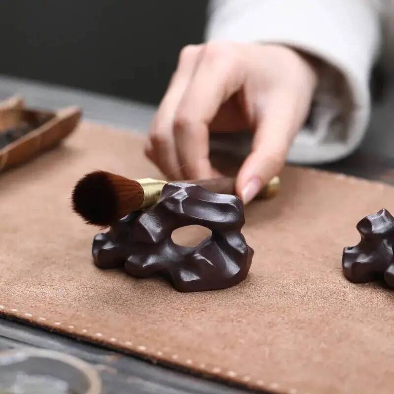 Yixing Zisha Tea Pet Taihu Sto - Incense Stick Holder ulasan dan harga
