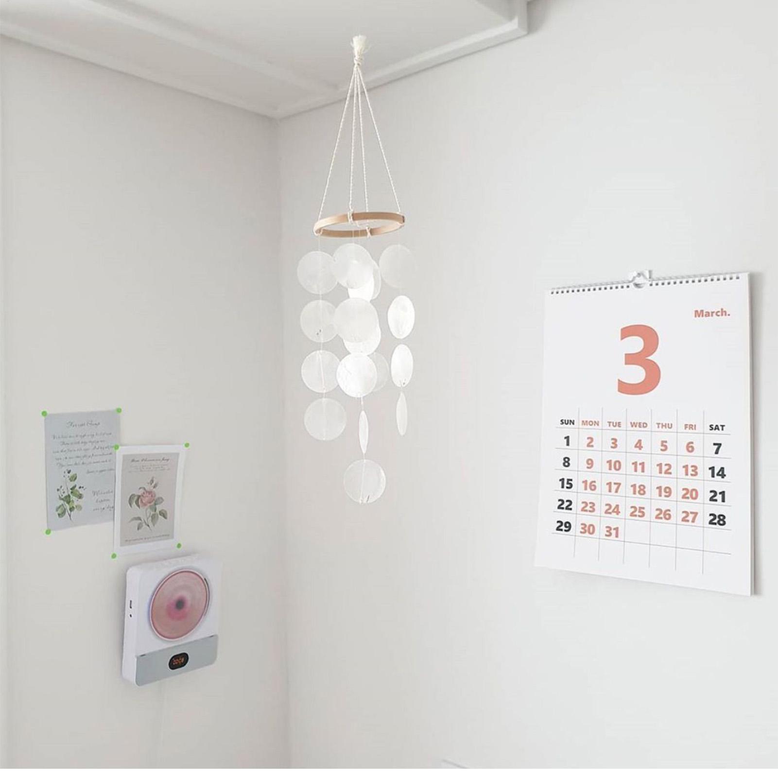 Shell Wind Chimes Patio Coasta - Boho Wind Chimes ulasan dan harga