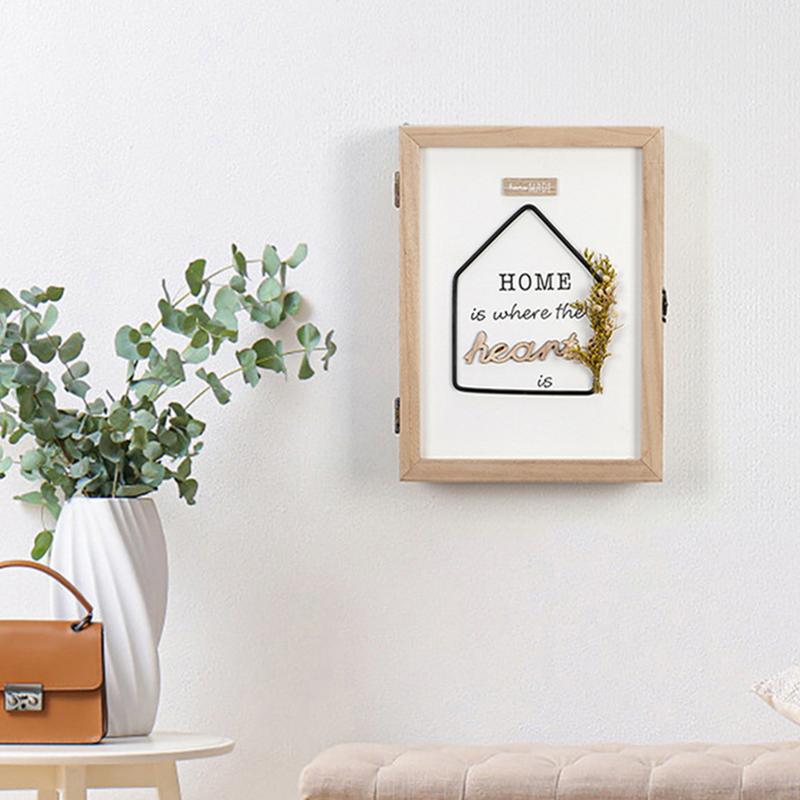 Key Holder Wall Mount Key Box  - Dried Flower Bouquet ulasan dan harga