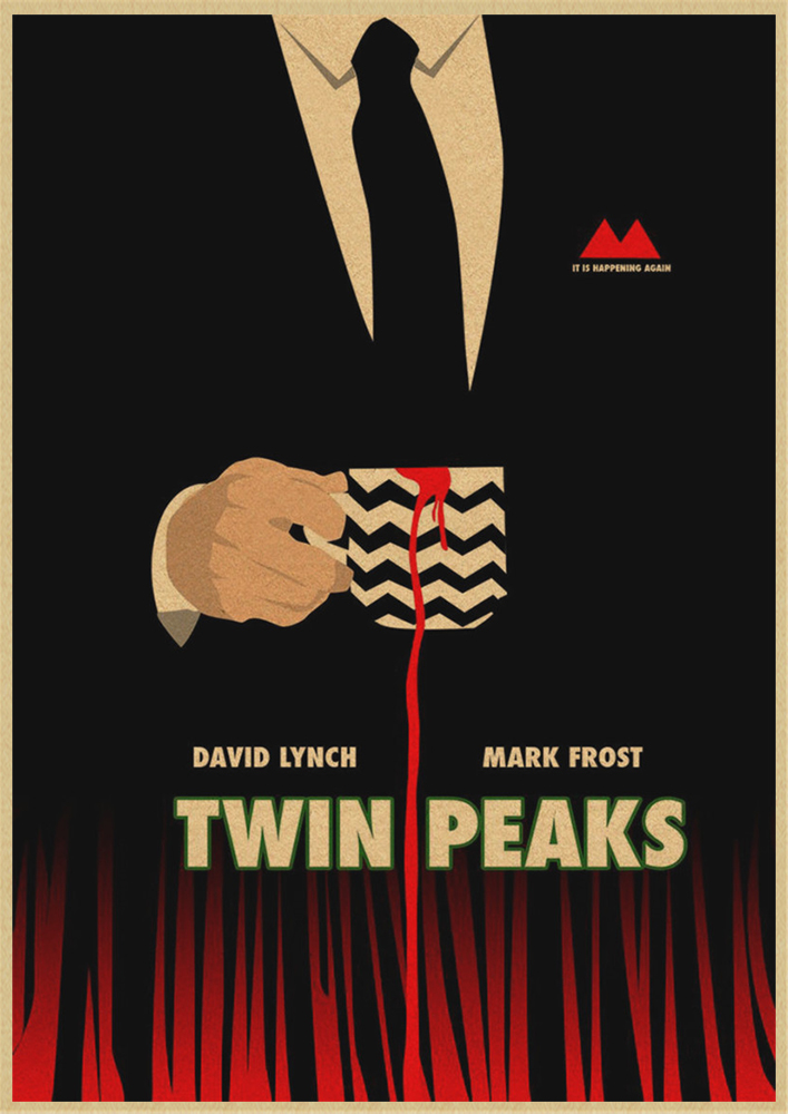 TWIN PEAKS kraft Paper Home De - Home Decor Y2K ulasan dan harga