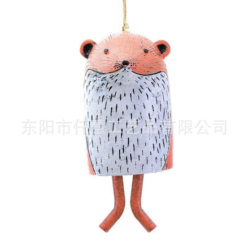 Resin Bear Wind Chime Boho Han - Boho Wind Chimes ulasan dan harga