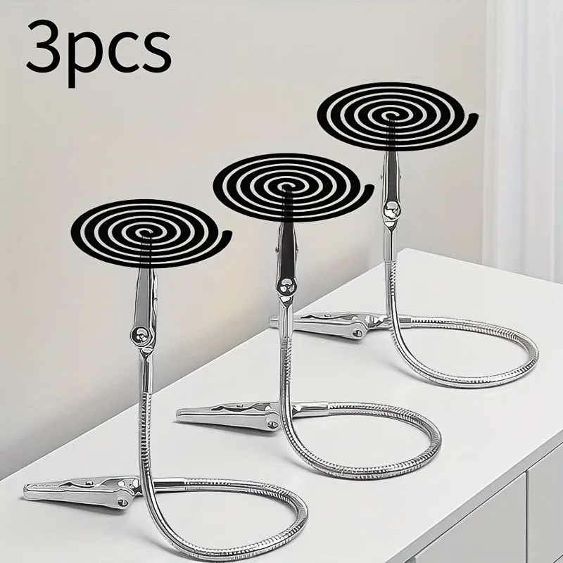 3Pcs Mosquito Coil Holder Clip - Incense Stick Holder ulasan dan harga