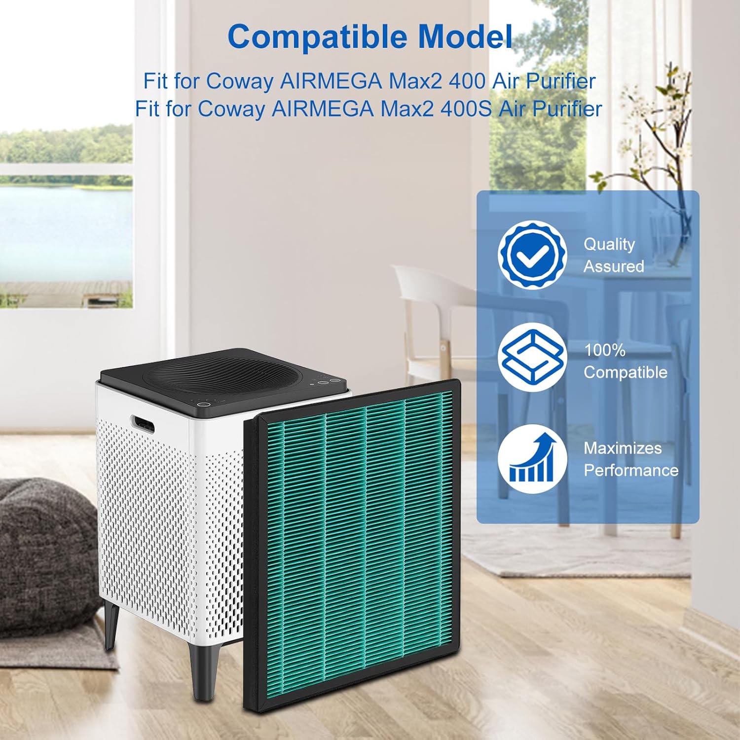 400/400S Replacement Filter Se - Coway Air Purifier Airmega 400 ulasan dan harga