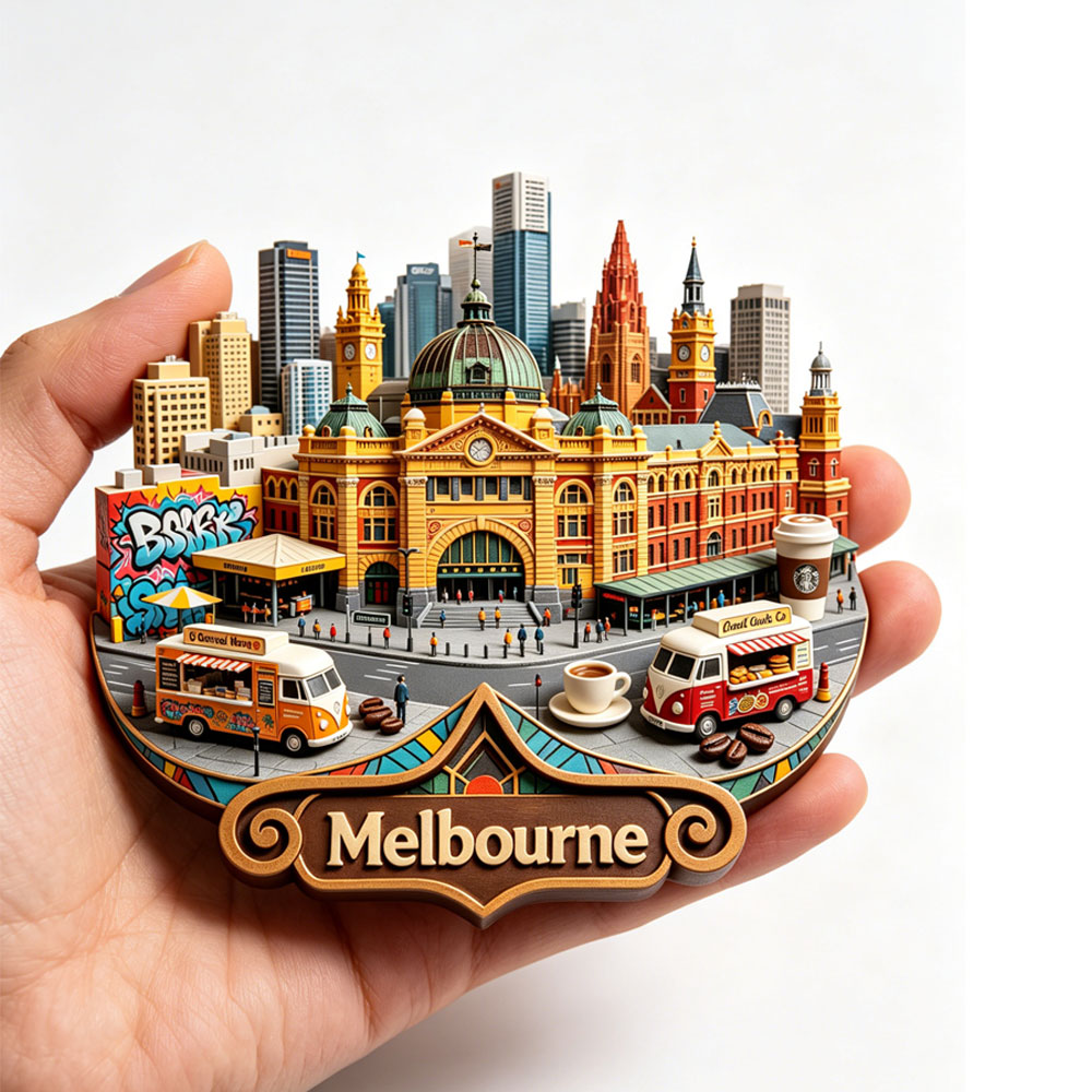 Melbourne Metal Refrigerator M - Home Decor Melbourne ulasan dan harga