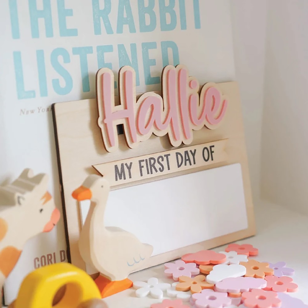 1Pc Custom First and Last Day  - Home Decor Pinterest ulasan dan harga