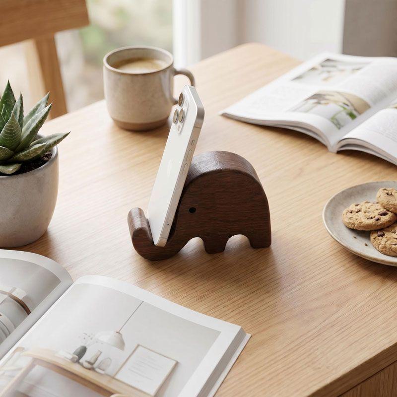 Simple Creative Solid Wood Bla - Home Decor Organizer ulasan dan harga