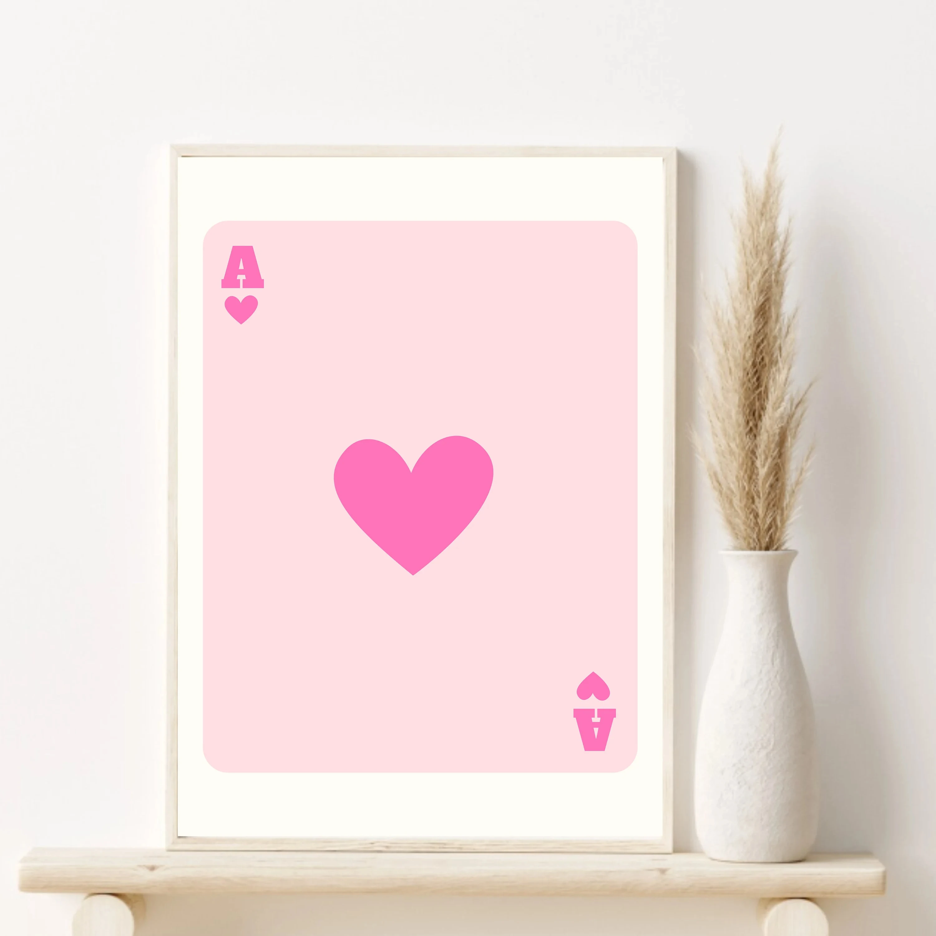 1pc Canvas painting  Pink Mati - Home Decor Y2K ulasan dan harga