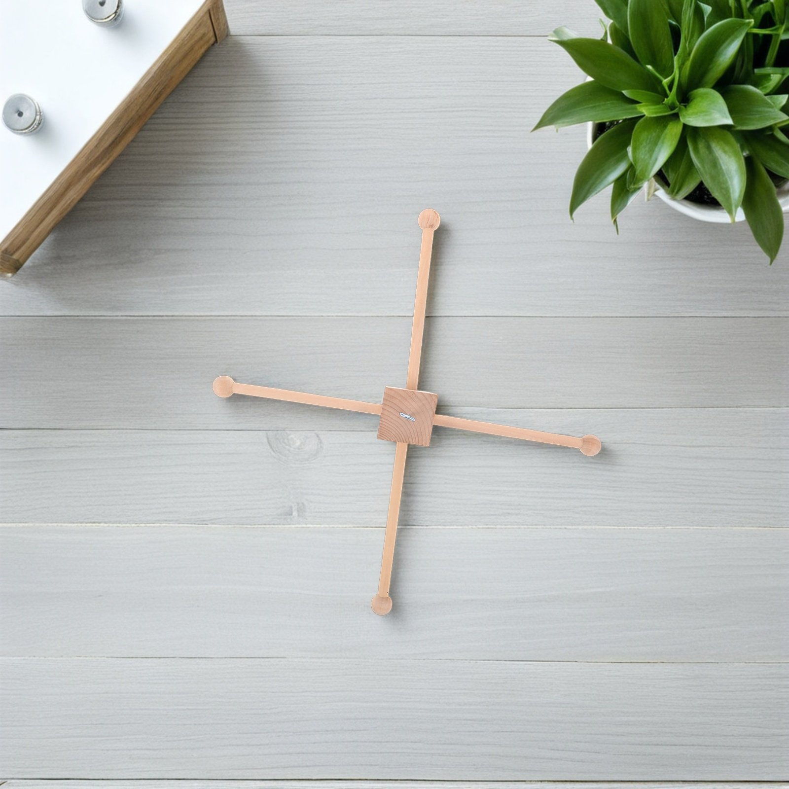Wooden Wind Chime Stand Mobile - Boho Wind Chimes ulasan dan harga