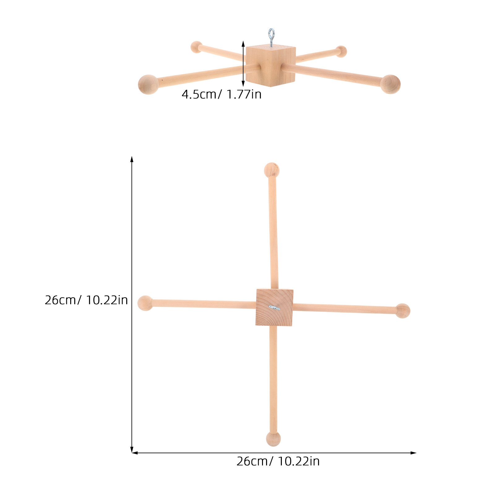 Wooden Wind Chime Stand Mobile - Boho Wind Chimes ulasan dan harga