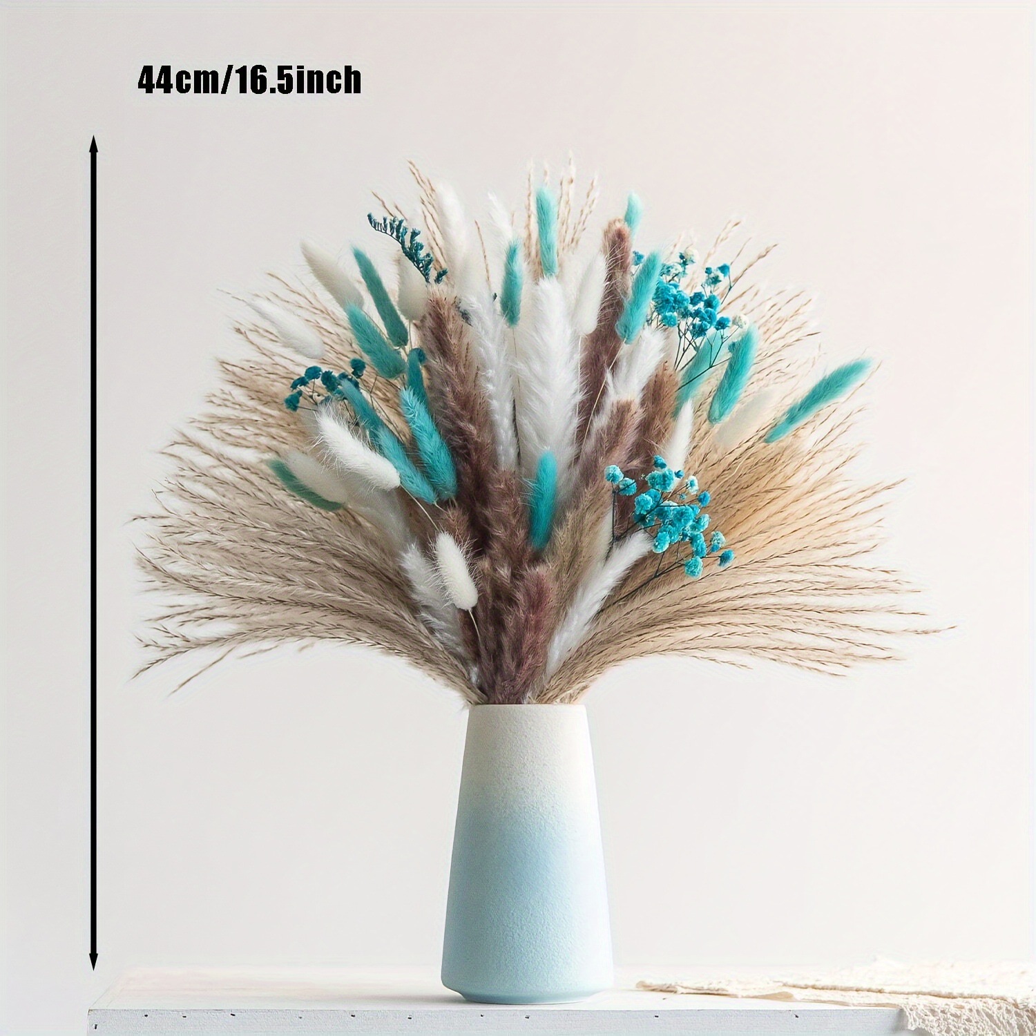 Tiffany Blue Dried Flower Bouq - Dried Flower Bouquet ulasan dan harga