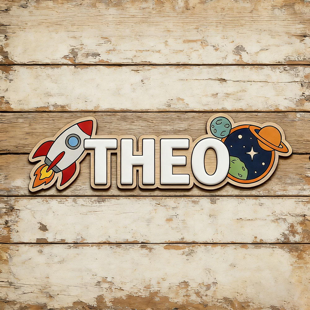 Personalized Space Rocket Name - Home Decor Pinterest ulasan dan harga