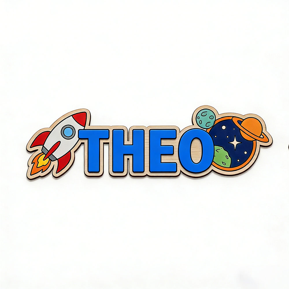 Personalized Space Rocket Name - Home Decor Pinterest ulasan dan harga