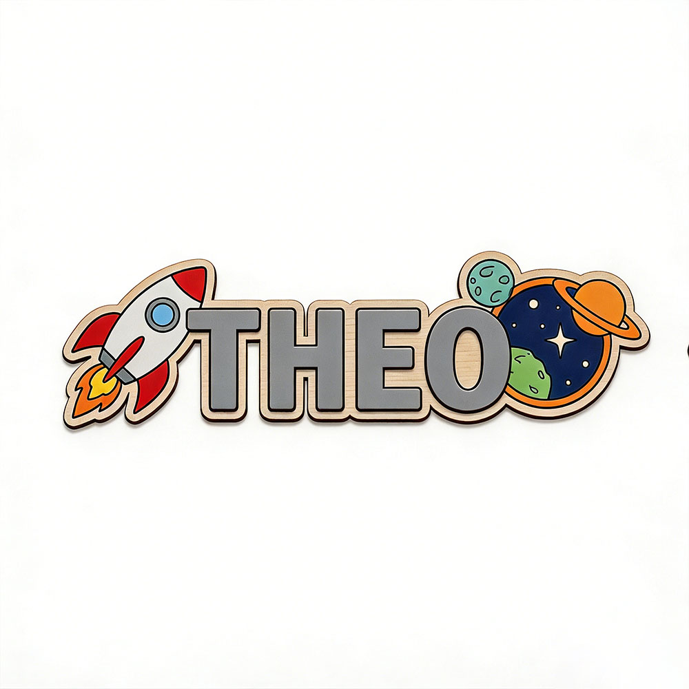 Personalized Space Rocket Name - Home Decor Pinterest ulasan dan harga