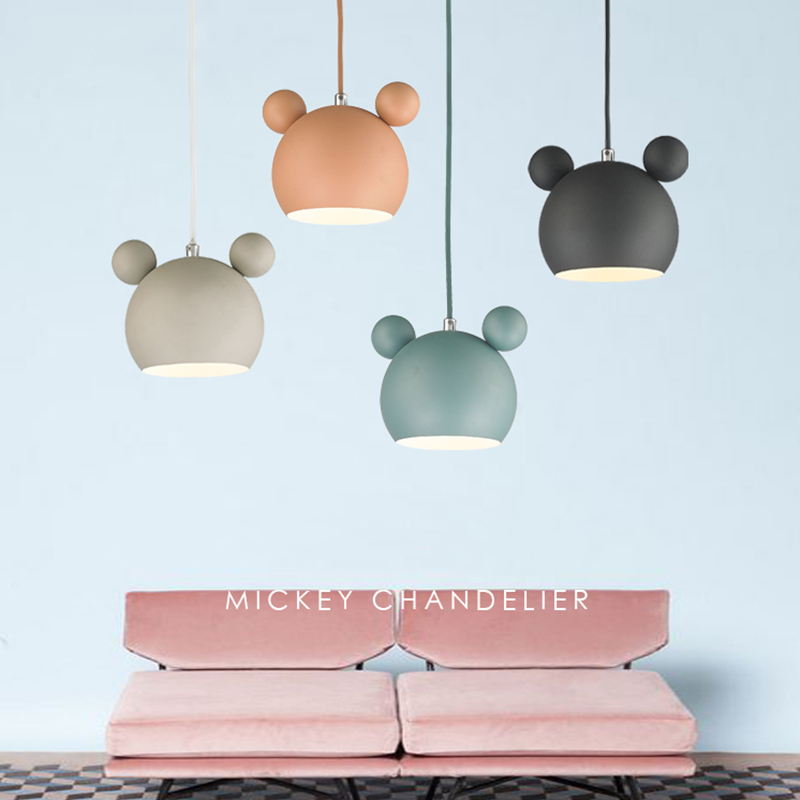 Modern Mickey Pendant Lights C - Home Decor Disney ulasan dan harga