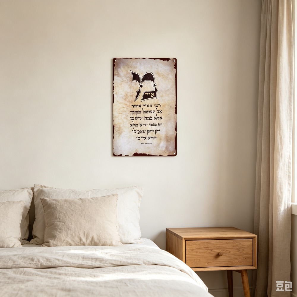 CIFBUY Vintage Hebrew Torah Sc - Home Decor In ulasan dan harga