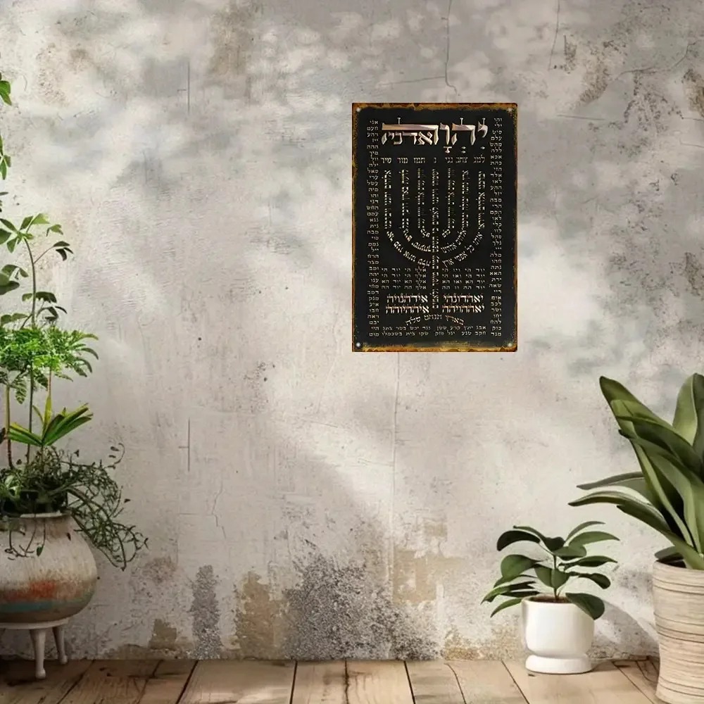 CIFBUY Vintage Aluminum Wall A - Home Decor In ulasan dan harga