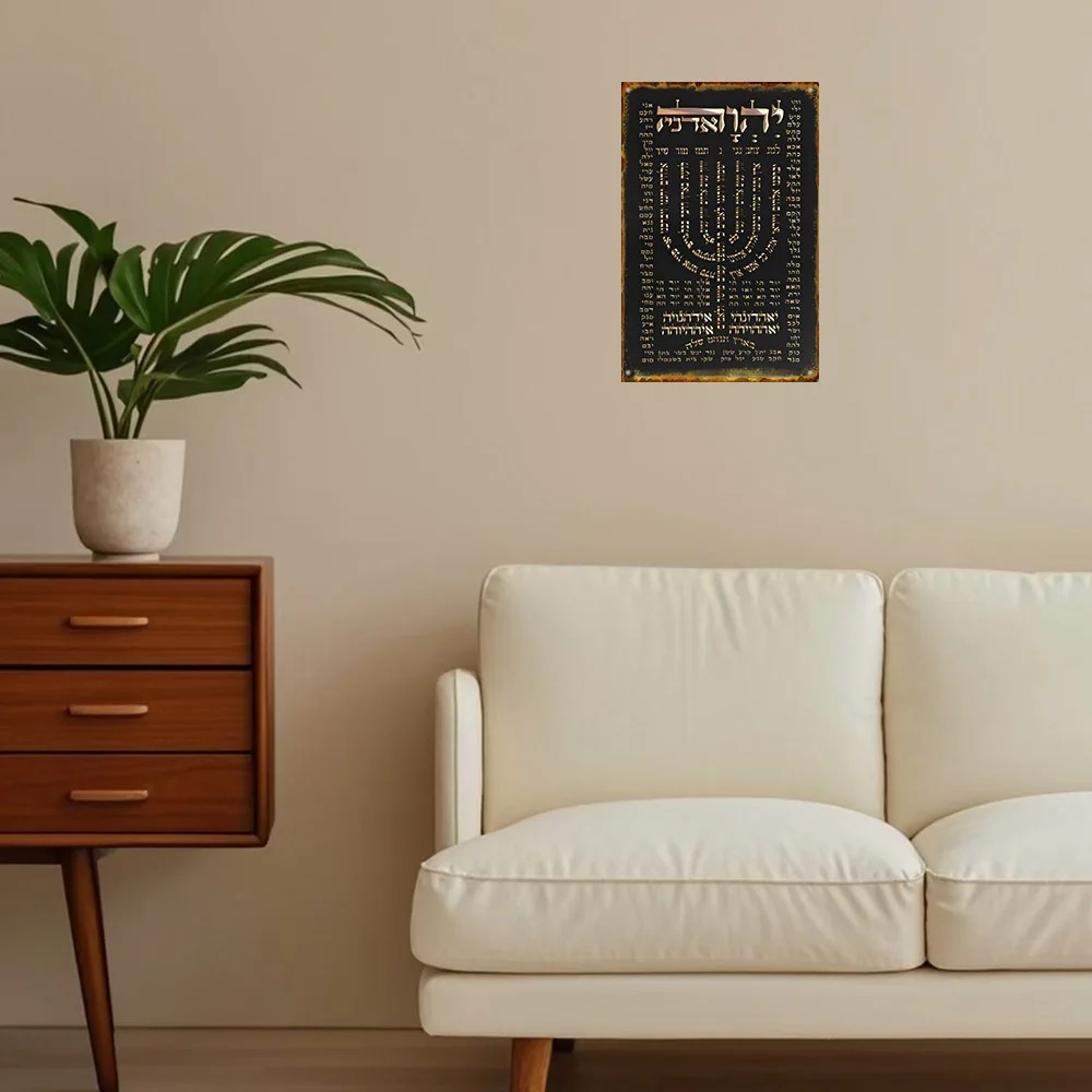 CIFBUY Vintage Aluminum Wall A - Home Decor In ulasan dan harga