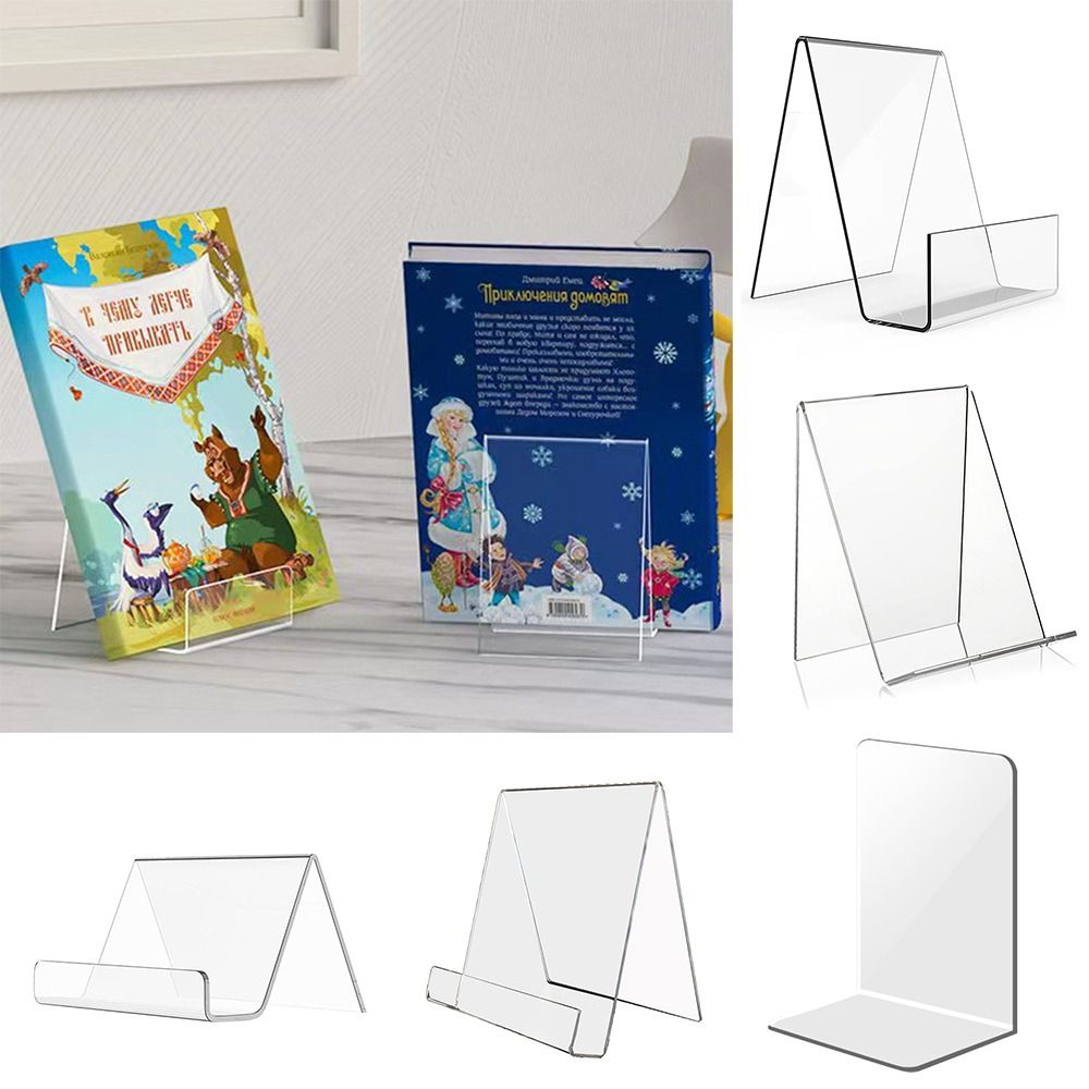 High Quality Acrylic Book Hold - Aesthetic Bookend ulasan dan harga