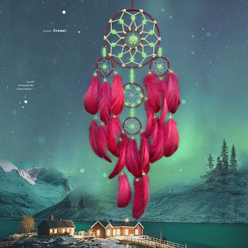 Boho Dream Catcher Hand-woven  - Boho Wind Chimes ulasan dan harga