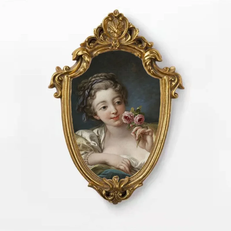 Retro Resin Photo Frame Tablet - Bamboo Photo Frame ulasan dan harga