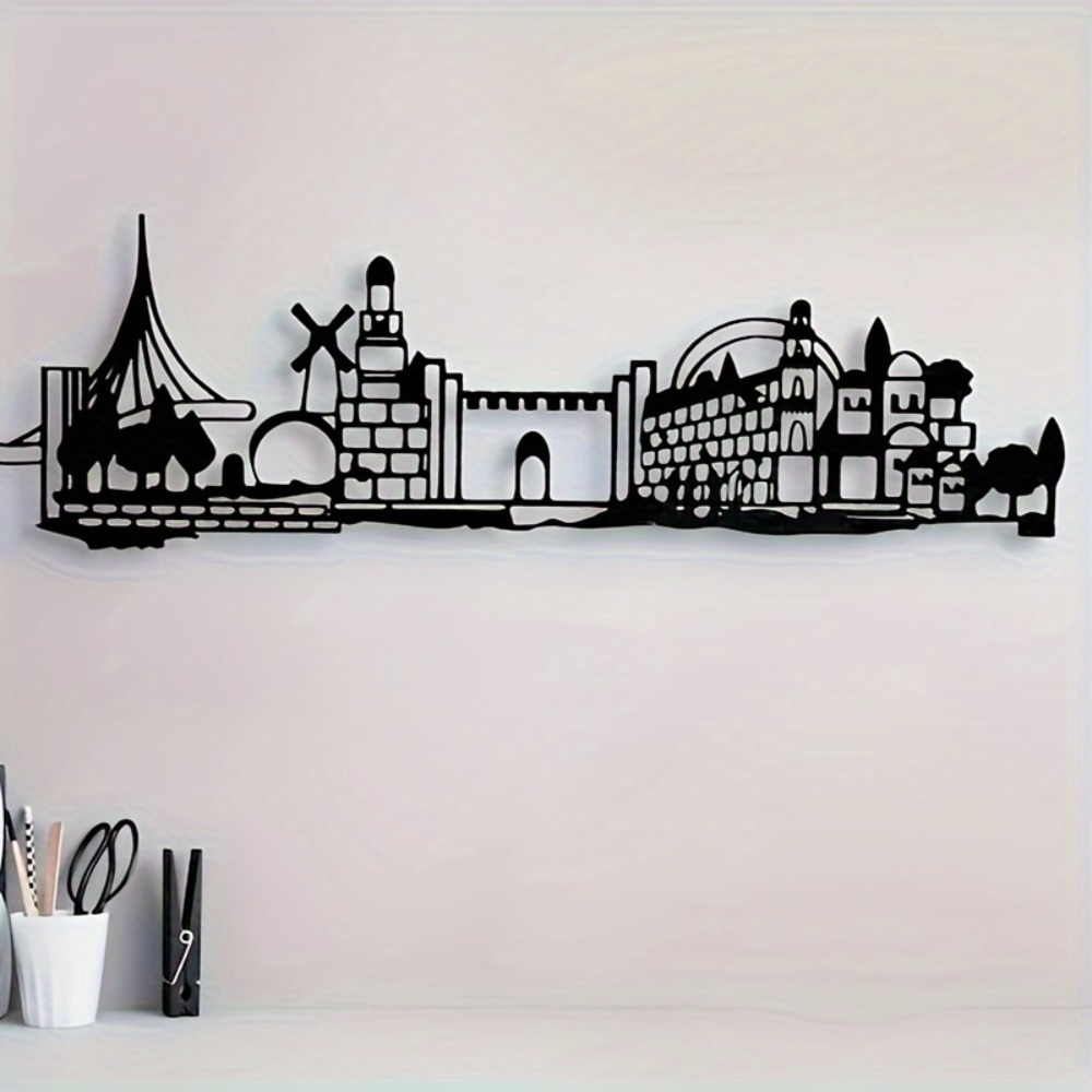 CIFBUY Metal Wall Art Jerusale - Home Decor In ulasan dan harga