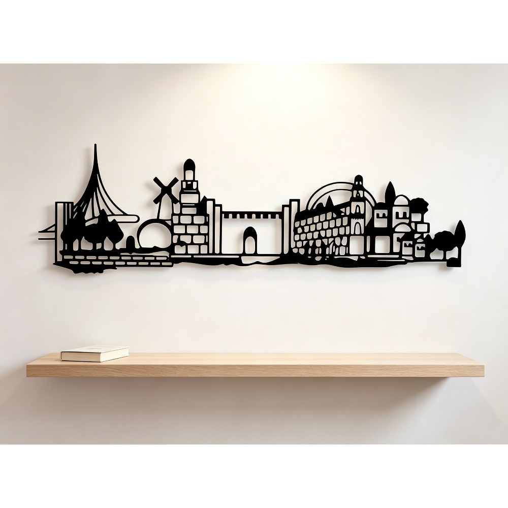 CIFBUY Metal Wall Art Jerusale - Home Decor In ulasan dan harga