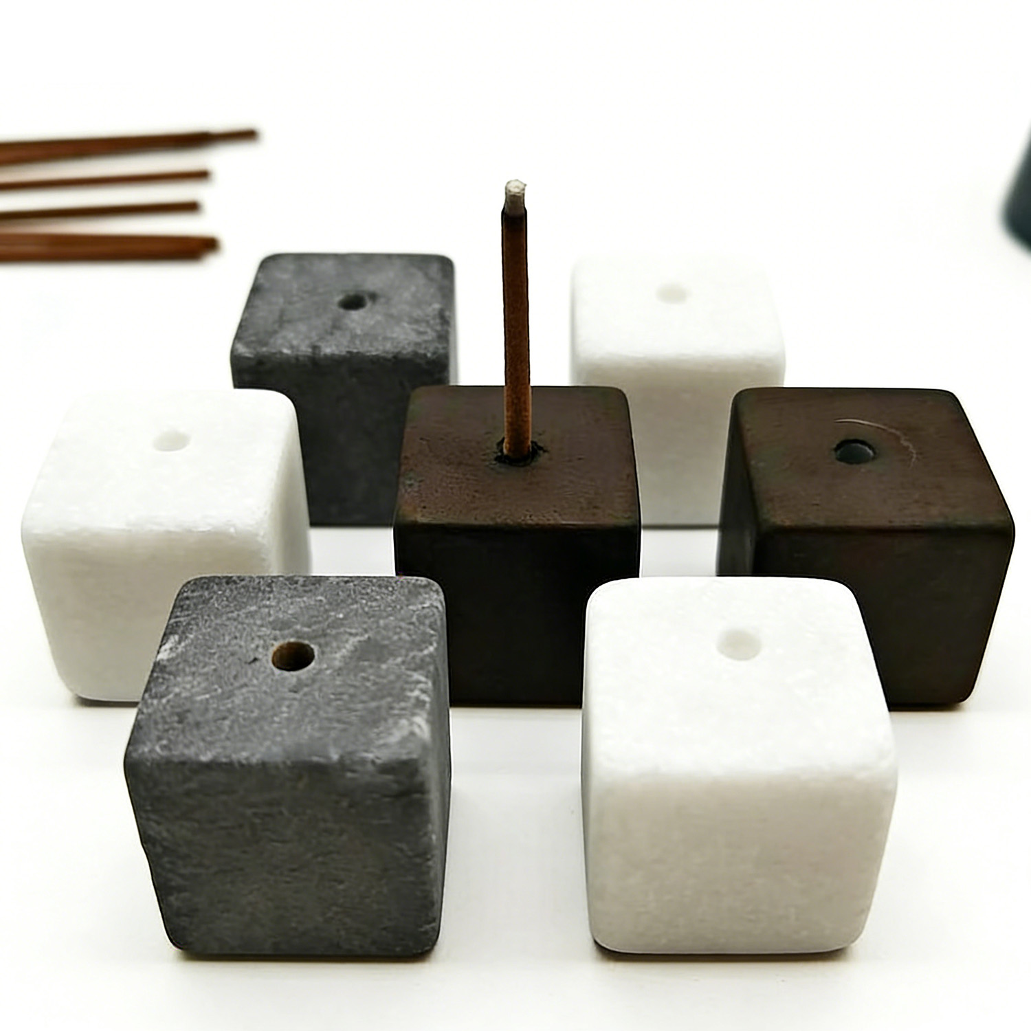 2pcs Natural Stone Incense Sti - Incense Stick Holder ulasan dan harga