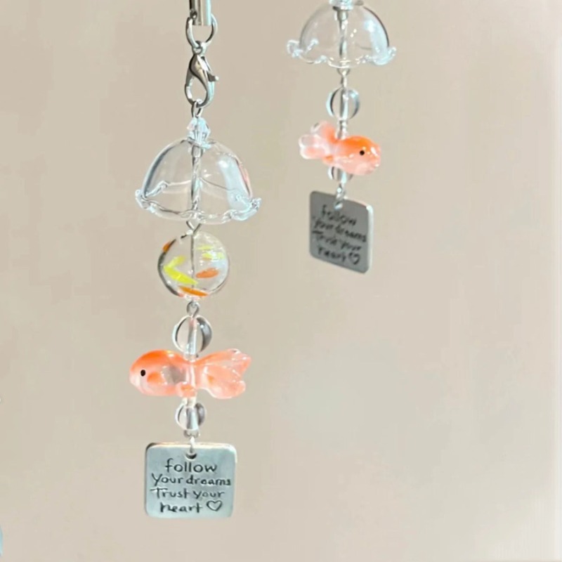 Goldfish Wind Chimes Dream Bea - Boho Wind Chimes ulasan dan harga