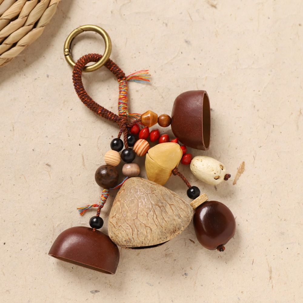 Sound Heal Natural Fruit Shell - Boho Wind Chimes ulasan dan harga