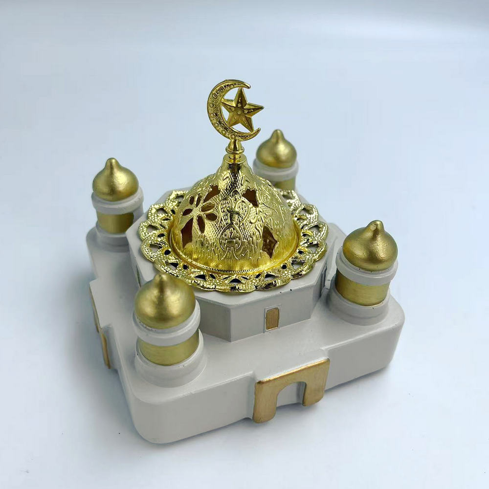 Resin Islamic Mosque - Incense - Incense Stick Holder ulasan dan harga