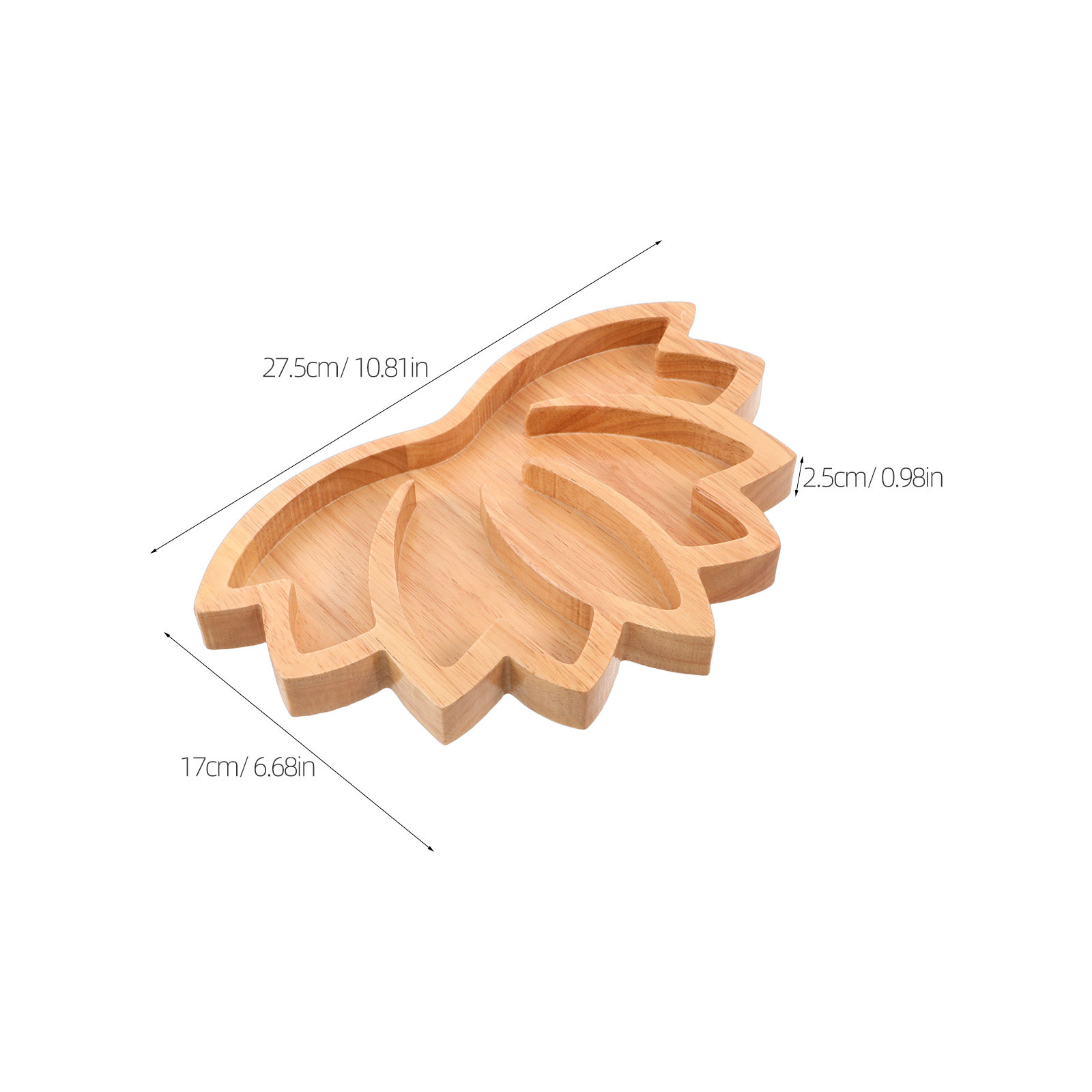 2Pcs Wooden Lotus Crystal Disp - Home Decor Organizer ulasan dan harga