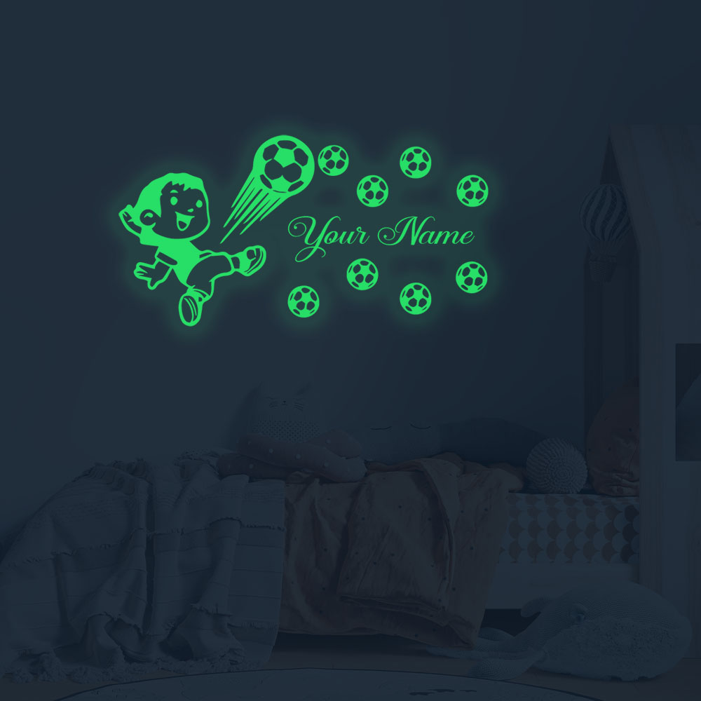 1pc Creative soccer football p - Home Decor Wall Stickers ulasan dan harga