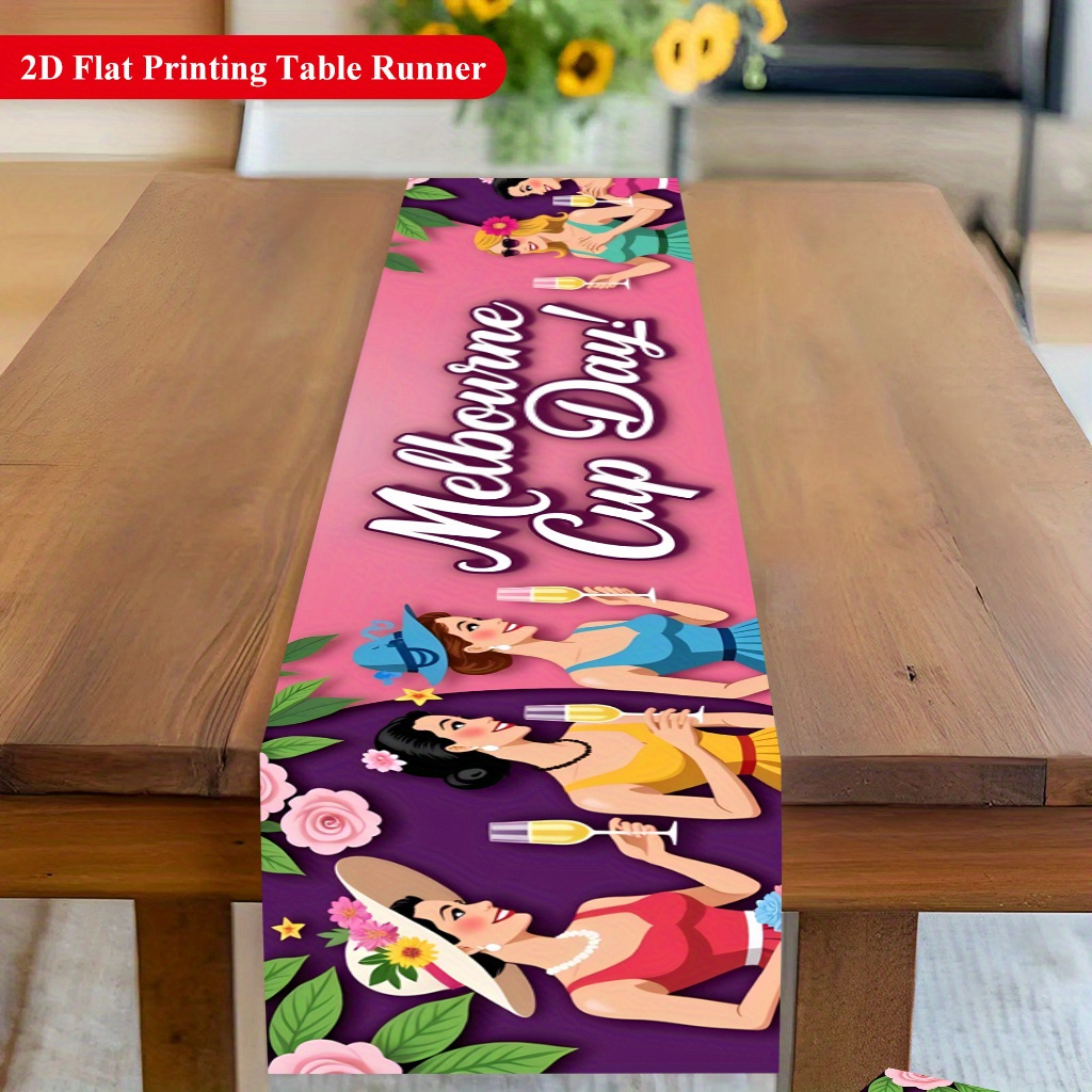 1pc Melbourne Cup Race Table R - Home Decor Melbourne ulasan dan harga