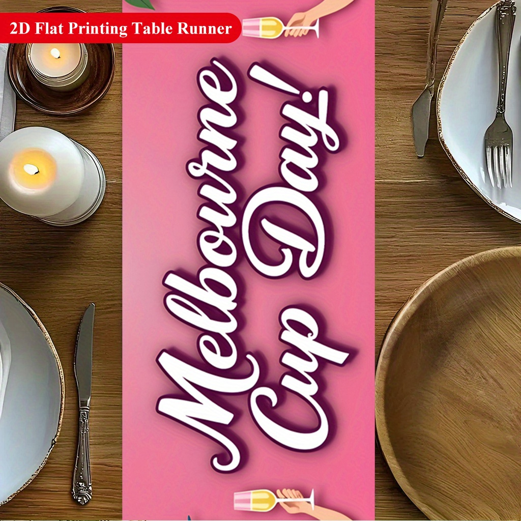 1pc Melbourne Cup Race Table R - Home Decor Melbourne ulasan dan harga