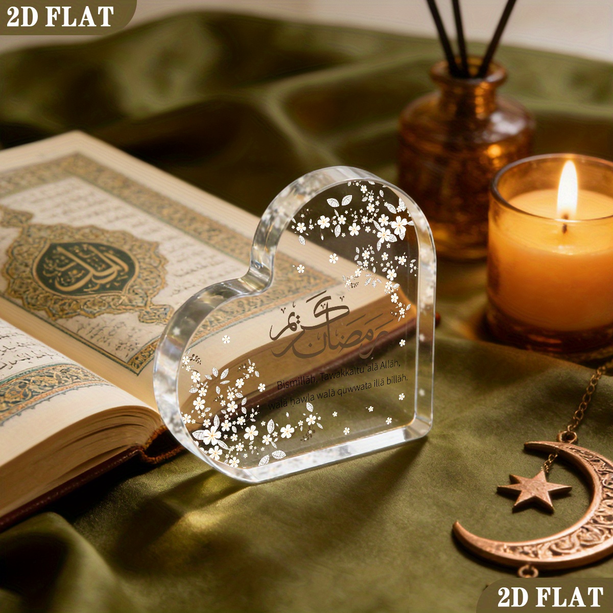 CIFBUY Acrylic Plaque 2D Flat  - Home Decor In ulasan dan harga