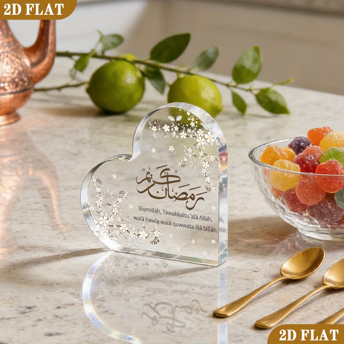 CIFBUY Acrylic Plaque 2D Flat  - Home Decor In ulasan dan harga