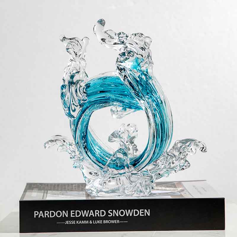Luxury Glass Crafts Abstract S - Home Decor Y2K ulasan dan harga