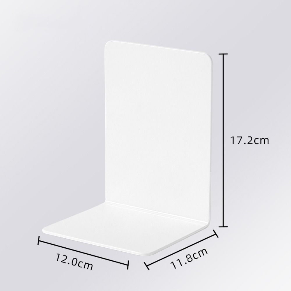 2-8pcs Transparent Acrylic Boo - Aesthetic Bookend ulasan dan harga