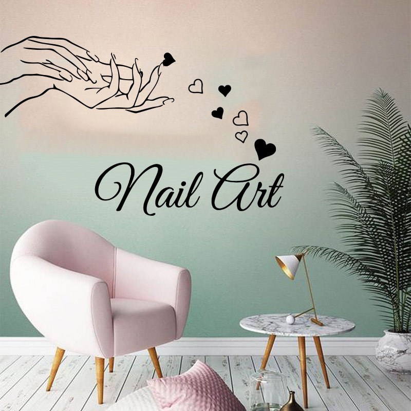 Beauty Nail Salon Girl Hand Wa - Home Decor Y2K ulasan dan harga