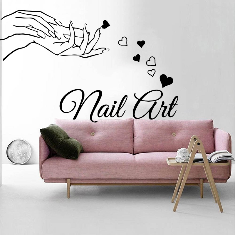 Beauty Nail Salon Girl Hand Wa - Home Decor Y2K ulasan dan harga