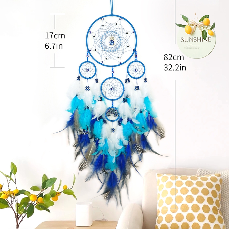 Boho Dream Catcher Wall Decor  - Boho Wind Chimes ulasan dan harga